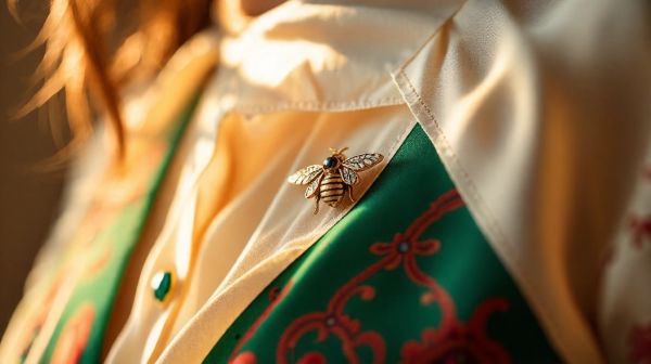 10 idées chic pour porter une broche abeille avec style