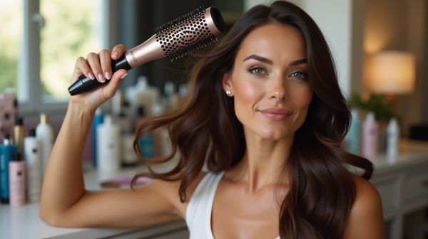 Améliorez votre coiffure à domicile avec la brosse soufflante ghd